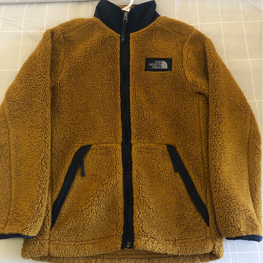 Boy The North Face Campshire Sherpa Fleece Size Medium.